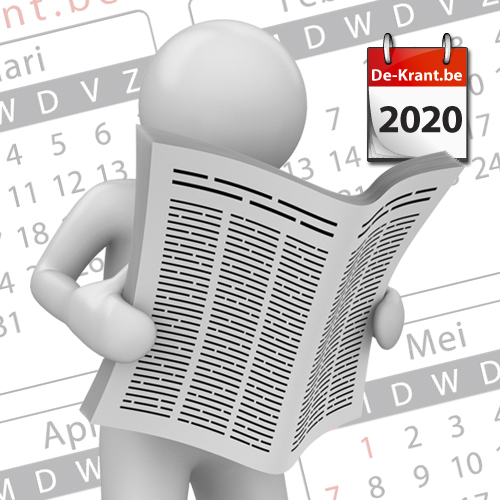 De krant verschijnt niet op volgende datums.